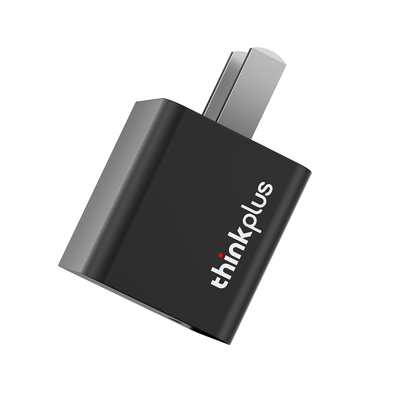 thinkplus USB-C 迷你充电器 20W 黑