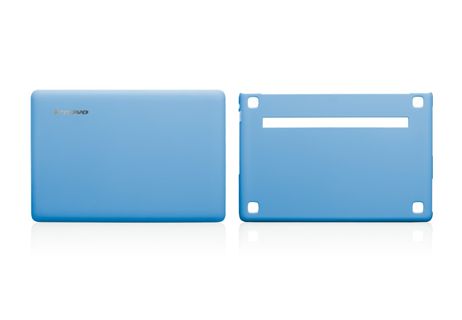 联想笔记本U410保护壳-双面套装 HC640-蓝图片