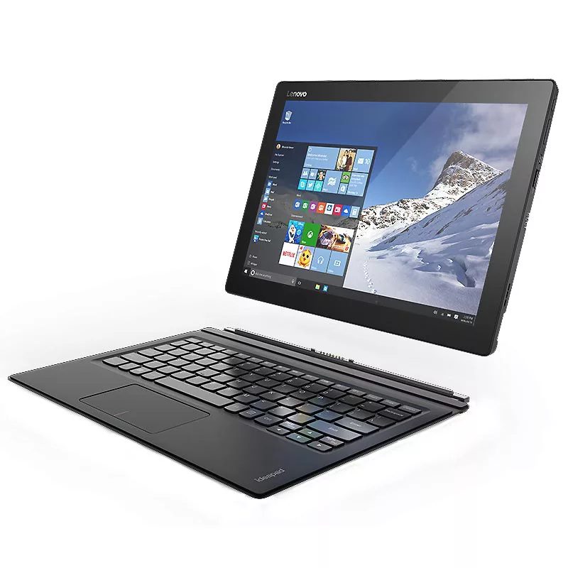 联想 MIIX 4 尊享版 二合一平板电脑 12英寸 （内含键盘/触控笔/Office）黑色图片
