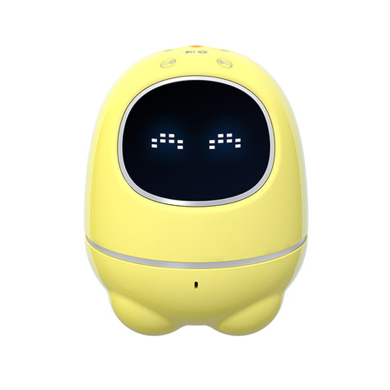 科大讯飞阿尔法超能蛋 陪伴学习智能教育机器人 黄色图片