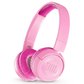 JBL R300BT儿童耳机 头戴式无线蓝牙学生低分贝学习耳机 粉色图片