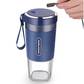 摩飞（Morphyrichards）榨汁机 便携式充电迷你无线果汁机料理机搅拌机MR9600 蓝色图片