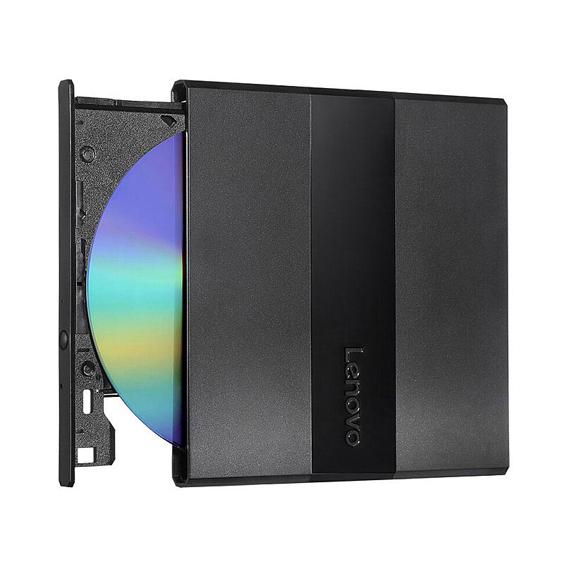 联想（lenovo）DB75Plus 外置光驱 DVD刻录机 （黑色）