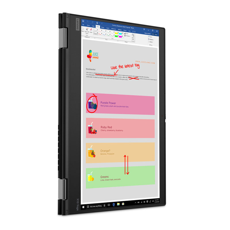 ThinkPad X13 Yoga 英特尔酷睿i7 笔记本电脑 20SX000YCD图片