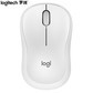 罗技Logitech M221静音鼠标 无线鼠标 办公鼠标对称鼠标带无线微型接收器米白色图片