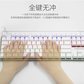 樱桃CHERRY MX8.0 G80-3880HYAEU-0 机械键盘有线键盘游戏键盘87键背光键盘白色樱桃黑轴图片