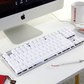 樱桃CHERRY MX Board 8.0 G80-3880HVAEU-0单色背光机械键盘白色银轴图片