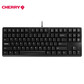 樱桃CHERRYG80-3000STKLG80-3830LUAEU-2机械键盘88键有线键盘游戏键盘无钢板PBT黑色茶轴图片
