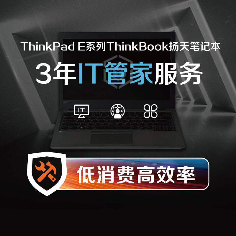 ThinkPad E系列/ThinkBook/扬天笔记本 3年IT管家服务