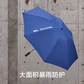 蕉下起始系列男士自动三折伞(墨影黑)图片