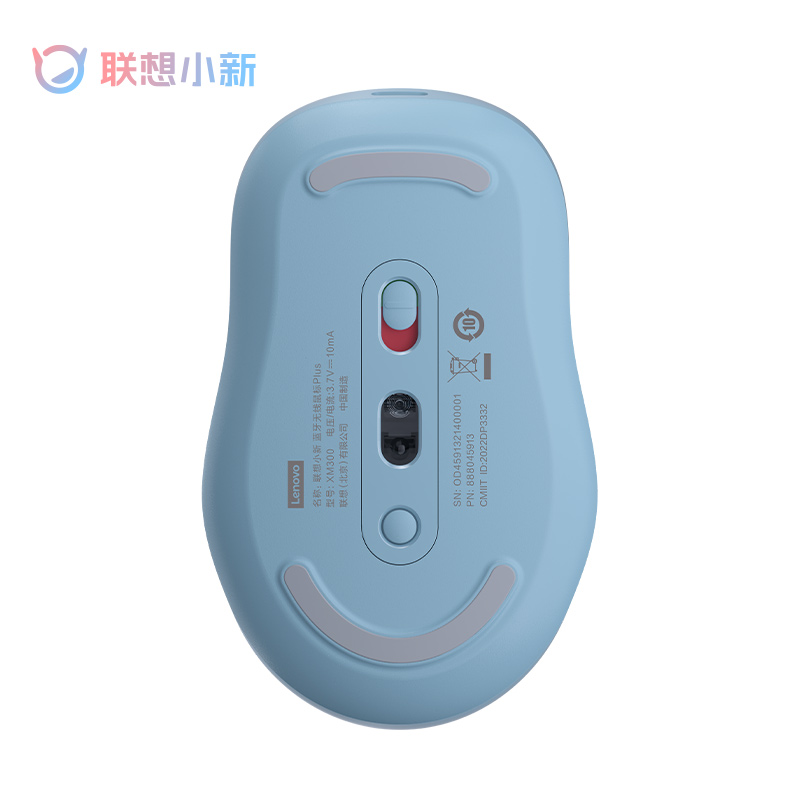 联想小新无线蓝牙充电鼠标Plus天青蓝小新M3(新老版本随机发货)图片