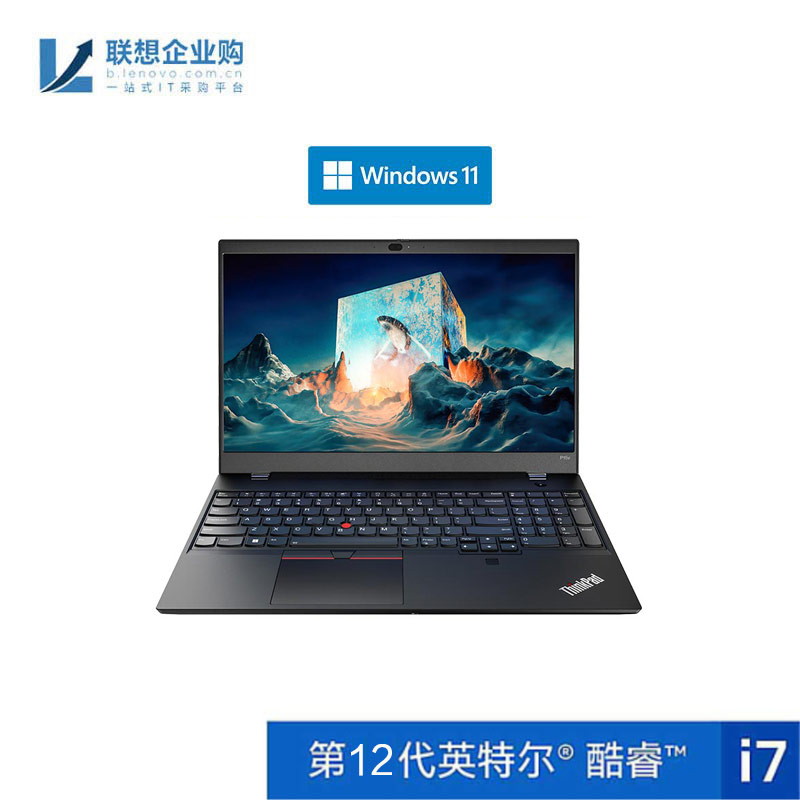 【企业购】ThinkPad P15v 2022英特尔酷睿i7创意设计笔记本 0ACD