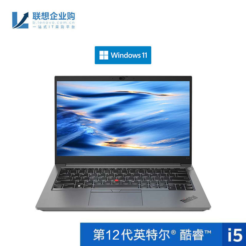 【企业购】ThinkPad E14 2022酷睿版英特尔酷睿i5笔记本电脑 76CD