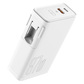 倍思 能量堆4 混动Hybrid 氮化镓移动电源适配器10000mAh 87W 中规 白色图片