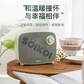 司崎库取暖器家用暖风机便携迷你电暖炉 绿色图片