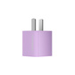 thinkplus USB-C 迷你充电器 20W 紫图片