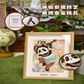 泰和殿 非遗掐丝珐琅diy手工 敦煌熊猫画框款图片