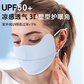 路悠悠 冰丝防晒口罩CF1319深灰色图片