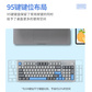 联想小新有线游戏键盘-复古灰图片
