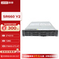 联想SR660V2机架式服务器主机2*4310/128G/2*960G+3*2.4T SAS/530-8I/2*800W图片