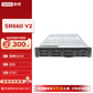 联想SR660V2机架式服务器数据库2U存储服务器国产电脑主机 至强银牌4310/32G/2*2T/800W图片