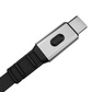 thinkplus 轻锋USB-C to USB-C 伸缩快充数据线 240W 1.2m 银灰色图片
