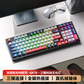 联想极光机械键盘GK10 三模板 98键-茶轴黑色图片