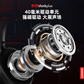 联想thinkplus头戴蓝牙耳机TH40黑灰色图片