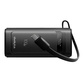 thinkplus 灵迅自带线大功率移动电源 100W 10000mAh 黑色图片