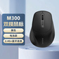 联想M300双模右手鼠标_锂电_黑色图片